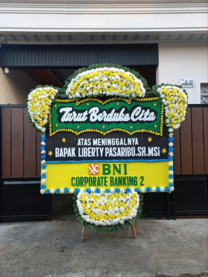 Papan Bunga Duka di Sidodamai