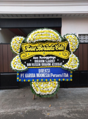 Papan Bunga Duka di Sidodamai
