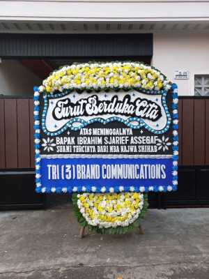 Papan Bunga Duka di Sidodamai